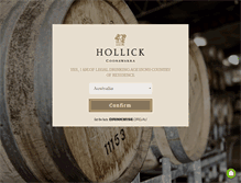 Tablet Screenshot of hollick.com
